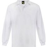 Food Industry Jac Shirt- Long Sleeve White